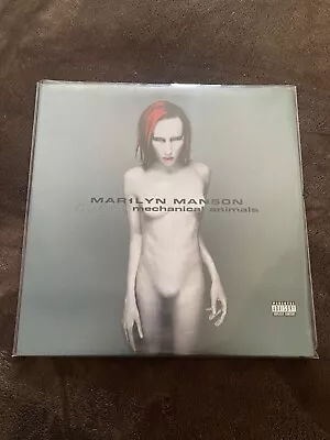 *OPEN/NM* Marilyn Manson “Mechanical Animals” White & Blue 2LP Vinyl - VERY RARE • $359.99