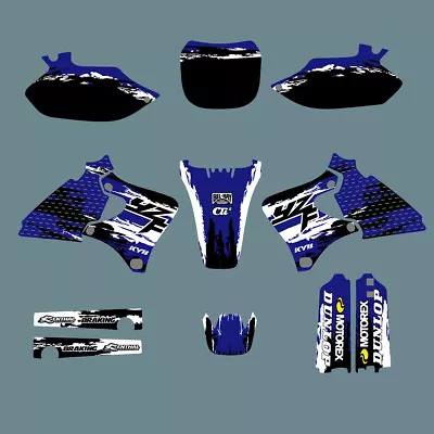 Graphics Kit Background Decal Sticker For Yamaha YZ250F YZ400F YZ426F 1998-2002 • $119.70