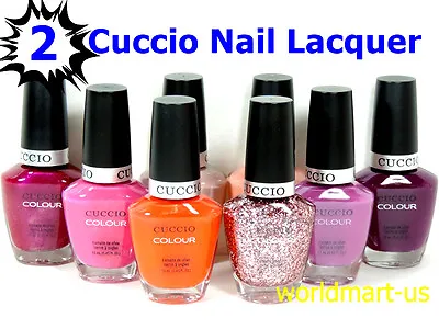 CUCCIO Nail Polish Lacquer 13mL/0.43fl.oz Nail Color /Choose PART 2 • $6.49