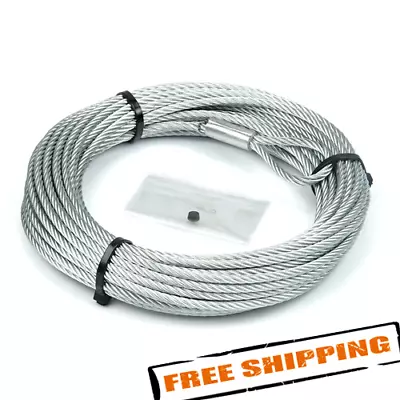 Warn 60076 ATV Winch Cable Wire Rope 3/16  X 50' • $69.67