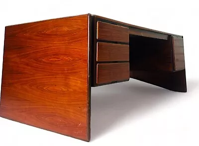 Danish Rosewood Svend Dyrlund Desk Partners Desk Mid Century Retro • £1995