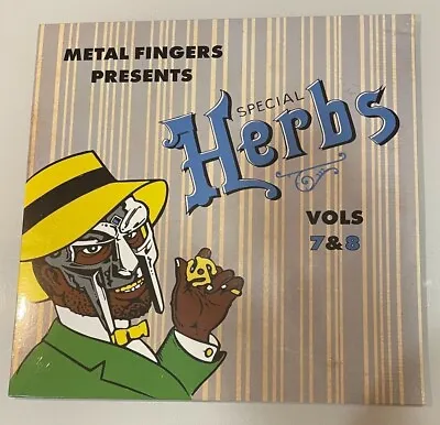 MF DOOM - Special Herbs Volume 7 & 8 Metal Fingers Vinyl LP Record - SEALED NEW • $39