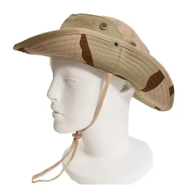 Camouflage Tactical Hat Military Army Bucket Caps Outdoor Fishing Hunting Hats • $45.60