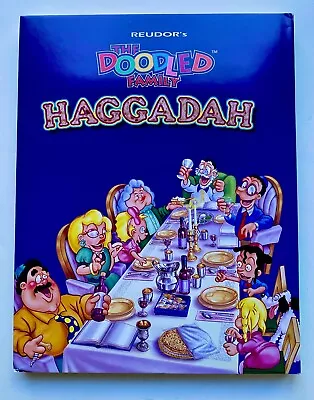 The Doodled Family Haggadah Passover 4 Kids*Hard Cover English+Hebrew FASTSHIP • $9.99