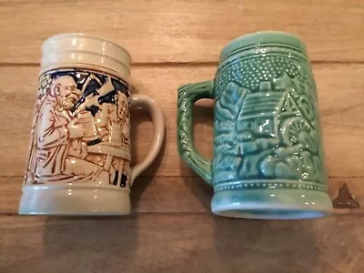Vintage German & Japanese Kinder Mug Miniature Beer Stein Lot  • $13.59