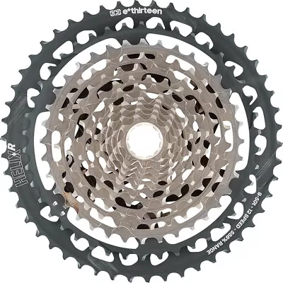 E*thirteen Helix Race Cassette 9-50T 12 Speed Nickel/Gray SRAM XD XDR NEW • $289.99