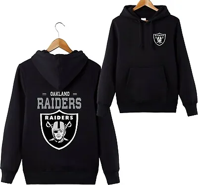 Oakland Raiders Hoodies Sweatshirt Pullover Men's Casual Jacket Coat Hooded Tops • $33.24
