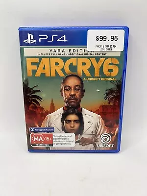 Far Cry 6 PS4 *FREE SHIPPING* Sony PlayStation 4 5 Upgrade FarCry Yara Edition • $19.99