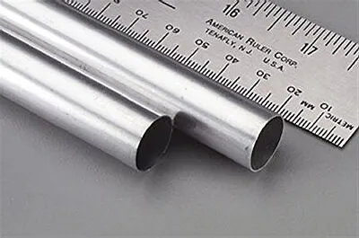 K&S Engineering 9415 Round Aluminum Tube 5/8 OD X 0016 Wall X 36 Long 2 Tu • $20.74