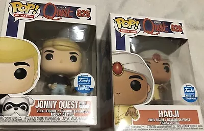 Jonny Quest &Bandit & Hadji Funko Pop Exclusive Set • $35