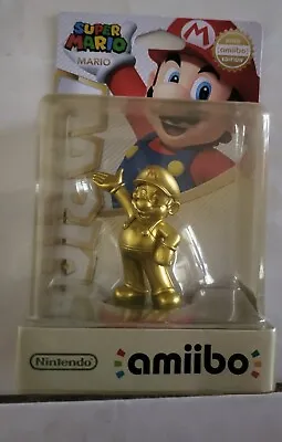$60 • Buy Mario Gold Amiibo ,Super Mario Edition , Boxed ,unused