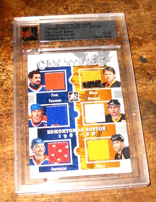 CUP FINALS SILVER  In The Game Ultimate Memorabilia CARD 13/24 BRUINS OILERS (6) • $19.99