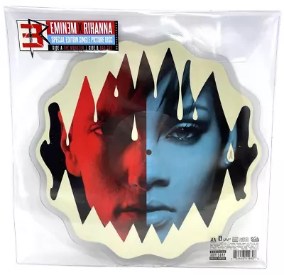Eminem X RIHANNA - The Monster Special Edition Die Cut Vinyl Picture Disc Album • $34.99