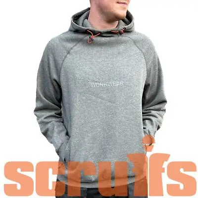 Scruffs Hoodie - Trade Work Hoodie Men's Hooded Jumper - Graphite Grey • £28.95