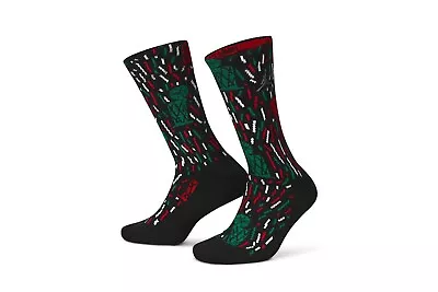 Jordan X Nina Chanel Abney NWT Men's XL Size 12-15 Legacy Crew Socks  DH5483-010 • $20