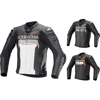 Alpinestars Leather Jacket - Missile Ignition V2 Men's Motorcycle Sport Racing • $455.81