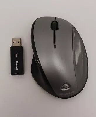 Microsoft Wireless Laser Mouse 6000 V2.0 And  USB Receiver Dongle 1123 Tested • $22.99