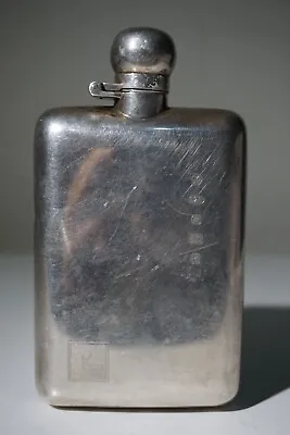 Vintage Birks Sterling Silver Flask 925 • $341.96