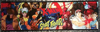$18.95 • Buy X-Men Vs Street Fighter Arcade Marquee 26 X8 