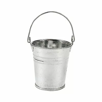 Mini Galvanized Metal Pails Party Supplies 12 Pieces • $18.03