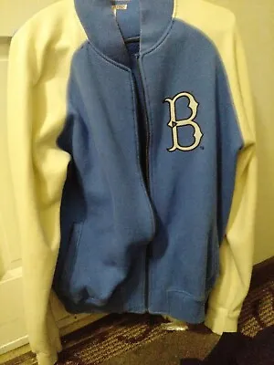 MOONLIGHT GRAHAM Retro BRUIN  Logo Sweatshirt Jersey Medium Zip Up Premium Rare • $69.99