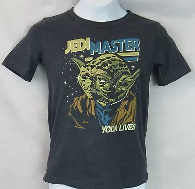 Star Wars Boys T-Shirt Yoda Lives Jedi Master Jumping Beans Officially Licensed  • $11.99