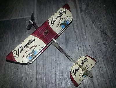 $39.99 • Buy YUENGLING LAGER Can Plane Airplane Made From REAL Cans 