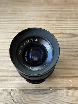 Vintage Naigar Auto Wide F=2.8mm Lens • $10