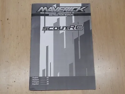 Maverick Scout Rock Crawler Manual • £4.39