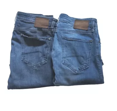 Mavi Zach Straight Leg Jeans Men's Size 32 X 32 Mid Rise Medium Wash Denim Lot • $45