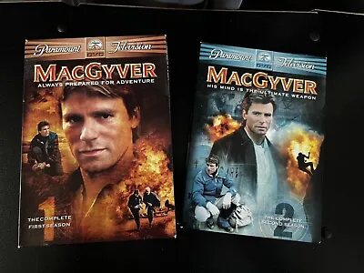 MacGyver: The Complete First And Second Seasons  (DVD 1985) • $10