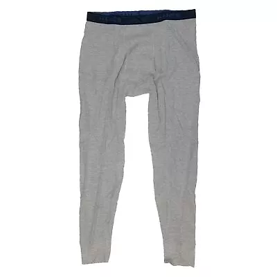 Hanes Men's Waffle Knit Thermal Pant Gray Size 2XLT 60% Cotton 40% Polyester • $13.12