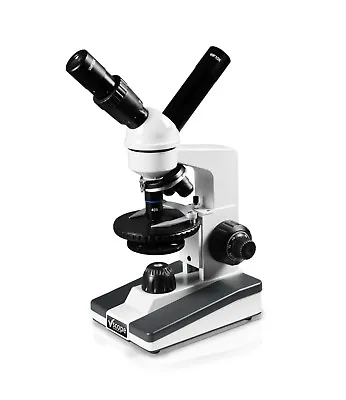 Vision Scientific VME0019-T-RC Dual View Elementary Level Compound Microscope • $112.19