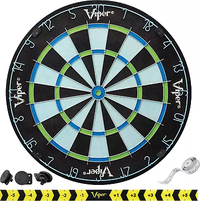 Viper Chroma Tournament Bristle Steel Tip Dartboard Set With Staple-Free Bullsey • $62.50