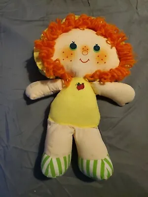 Vintage Apple Dumpling Plush Rag Doll Kenner American Greetings 1981  12  • $12.99