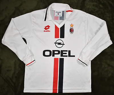 1995 AC Milan Away Shirt - Size Youth • £35