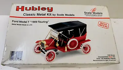 Hubley Classic  Ford Model T 1909 Touring Car  1/20 Metal Kit By Scale Models • $49.99