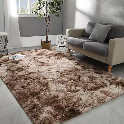 Hutha 4X6 Large Area Rugs For Living Room Super Soft Fluffy Modern Bedroom Rug • $41.62