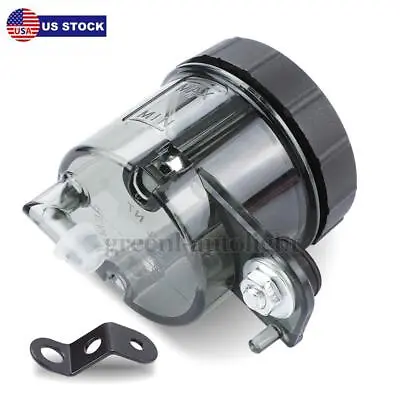 Motorcycle Brake Clutch Reservoir Fluid Oil Tank Cup Master Cylinder Front Rear • $11.88