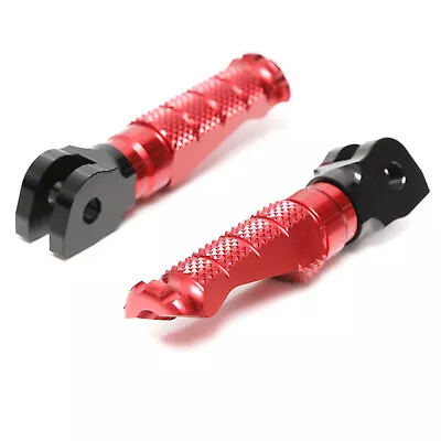 R-FIGHT Red CNC Front Foot Pegs For Yamaha YZF R1 00-06 07 08 09 10 11 12 13 14 • $43.31