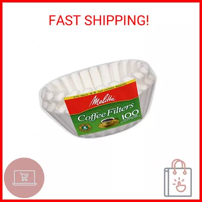 Melitta Junior Basket Coffee Filters White 100 Count • $11.33