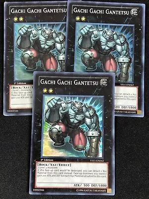 Yugioh Gachi Gachi Gantetsu Ys11-en042 1st Super X3 (hp) • $1.99