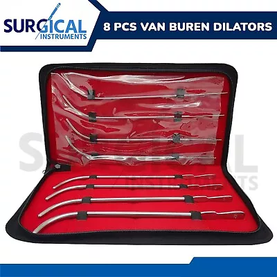 8 Van Buren Sound Set OB/Gyn Urology Surgical Instruments Stainless German Grade • $26.99