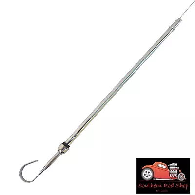 Fits Small Block Dodge Mopar Chrome Engine Oil Dipstick & Tube 318 340 360 • $12.95