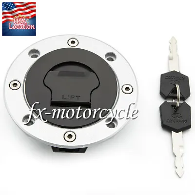 For GSXR600 1996-2002 GSXR750 1988-2002 GSXR1000 2001-02 Gas Cap Tank Fuel Cover • $18.99