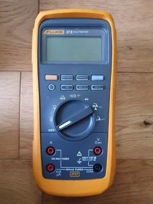 £250 • Buy Fluke 27 II Rugged Digital Multimeter