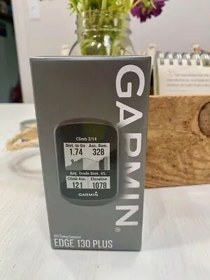 New Never Used Garmin Edge 130 Plus Compact 1.8  GPS Bike Computer. • $125