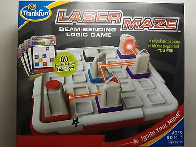 Thinkfun LASER MAZE Beam Bending Logic Board Game 2012 STEM COMPLETE • $18.95