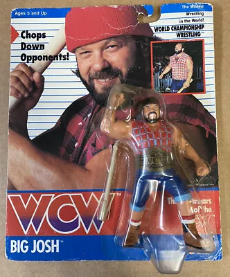 £2999.99 • Buy WCW GALOOB BIG JOSH  MOC UK EXCLUSIVE Wrestling FIGURE VINTAGE