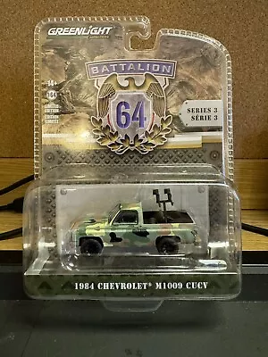 (2022) Greenlight 1984 Chevrolet M1009 CUCV (Battalion 64 Series 3) • $5